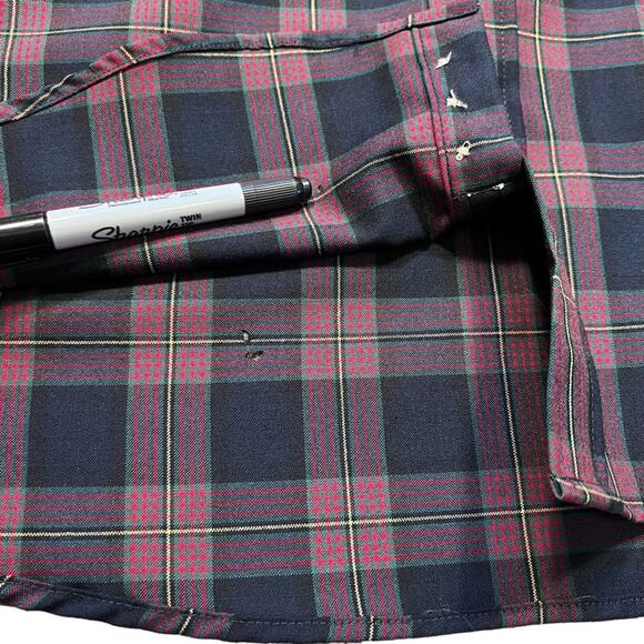 Pendleton Classic Board Shirt Muir Tartan Plaid Wool Long Sleeve Mens Large LONG - Picture 9 of 13